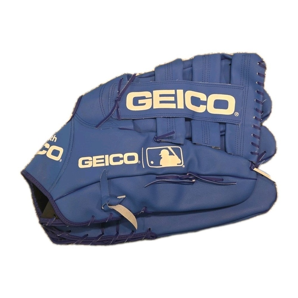 HOME RUN DERBY All Star Geico Oversized Blue Baseball Glove Official MLB 2025